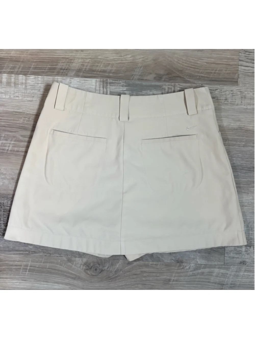 Nike Golf Tour Performance Dri-FIT Beige Skort Size 4 Tennis Athletic Golf